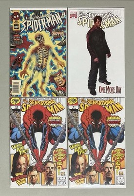  Sensational Spider-Man (1996) #3 (2007) #41(x2) 41(Djurdjevic) NM-(9.2-9.6) 