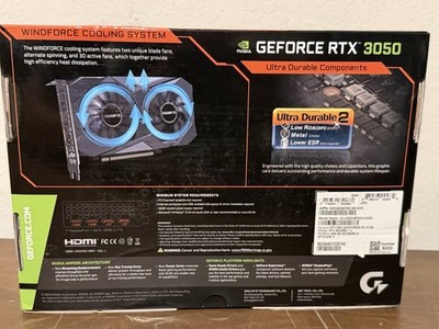 GIGABYTE GeForce RTX 3050 OC 6GB GDDR6 Low Profile 2x WINDFORCE