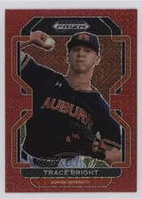 2022 Panini Prizm Draft Picks Red Mojo Prizm Trace Bright #PDP137 0e4z