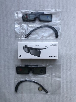 2x Philips PTA529 Active 3D Brillen