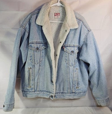 Levi s Vintage Sherpa Line Jacket Size USA Made Size XL