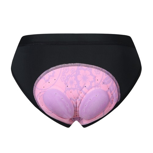 Pink S Women Cycle Underwear Gel Padded Bike Shorts Briefs Under HOT - Picture 11 of 12