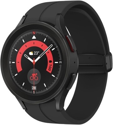 Samsung Galaxy Watch5 Pro 45mm GPS+Cellular Unlocked Black Excellent Condition