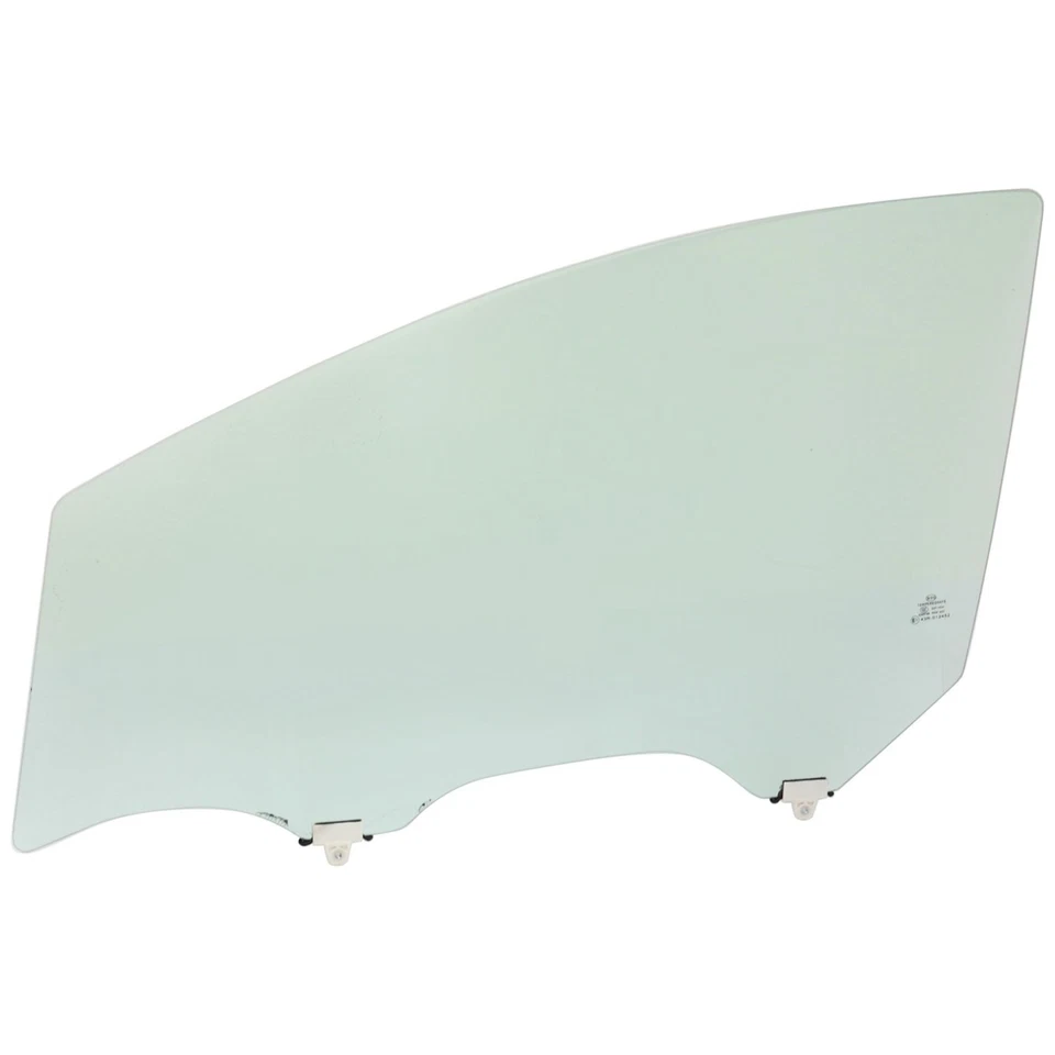 Set of 2 Door Glasses Front Driver & Passenger Side Left Right for Nissan Pair - Image 2 of 4