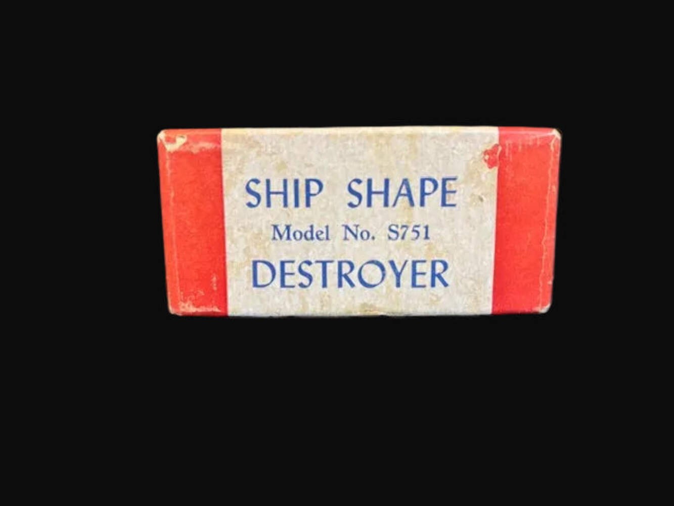 Ship Shape “Famous Ships” Destroyer Model Kit No. S751 – Wooden ...