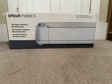 Cricut Maker 3 Die Cutting Machine - 2008334. New. Factory sealed. Open Box.