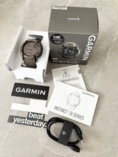 Garmin Instinct 2X Solar GPS Smartwatch – Tactical Edition – Excellent Condition