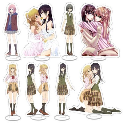 Citrus Shitorasu Acrylic Desktop Stand Figure Decor Display Anime Toy 15CM