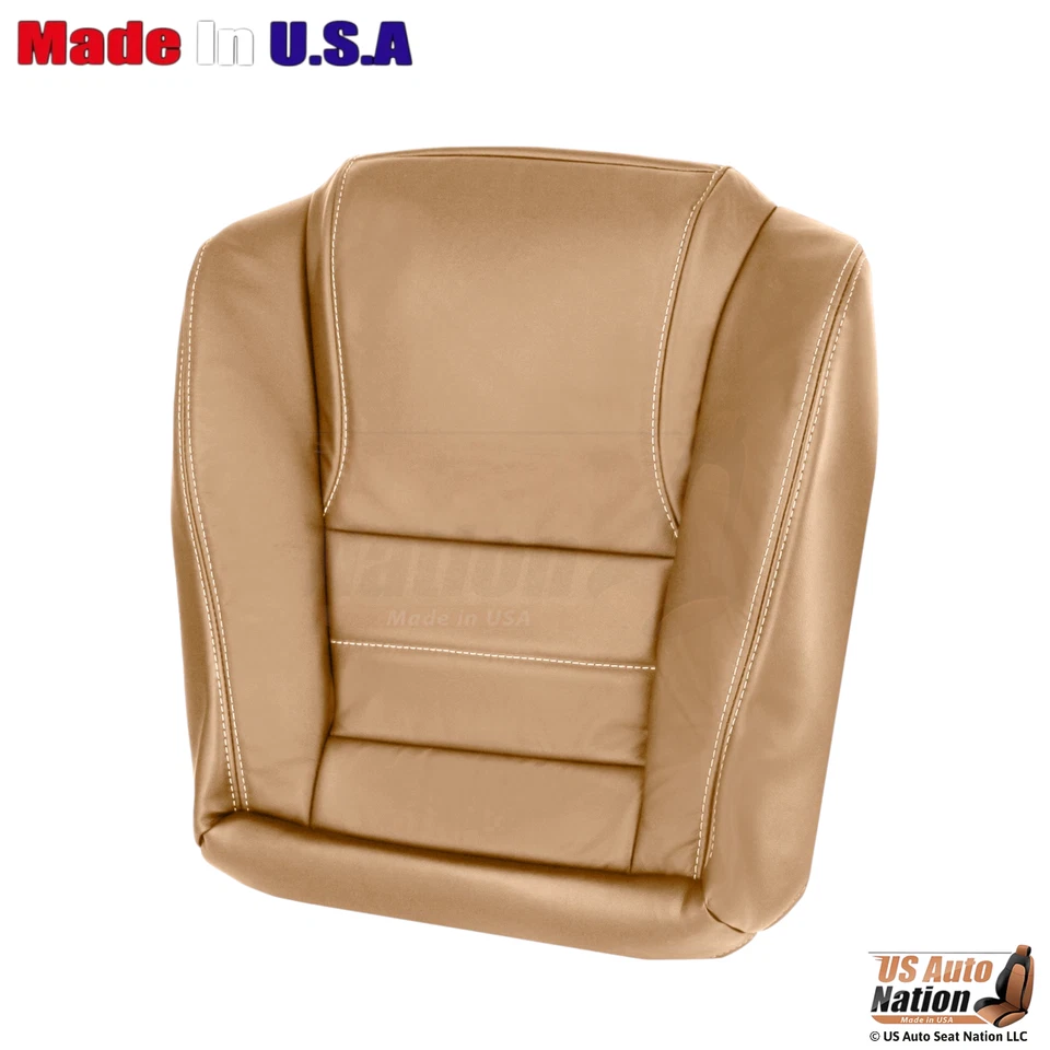 1994-1998 Fits Ford Mustang Genuine Leather Front Replacement Seat Covers Saddle - Image 4 of 4