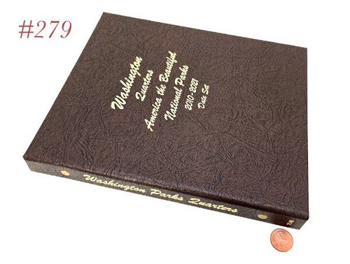 very clean DANSCO COIN FOLDER ALBUM FOR ATB Quarters #7148 2010-2021