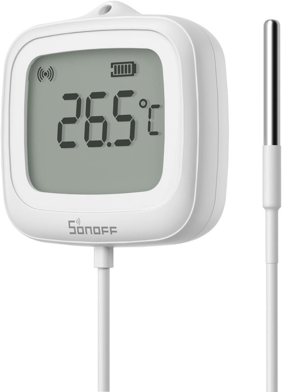 Sonoff SNZB 02LD Zigbee Waterproof Temperature Sensor 1.5M Stainless Steel New