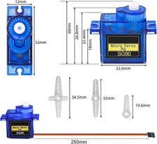 Brand New 3pcs 9G SG90 Mini Micro Servo For RC Robot Helicopter Airplane Car