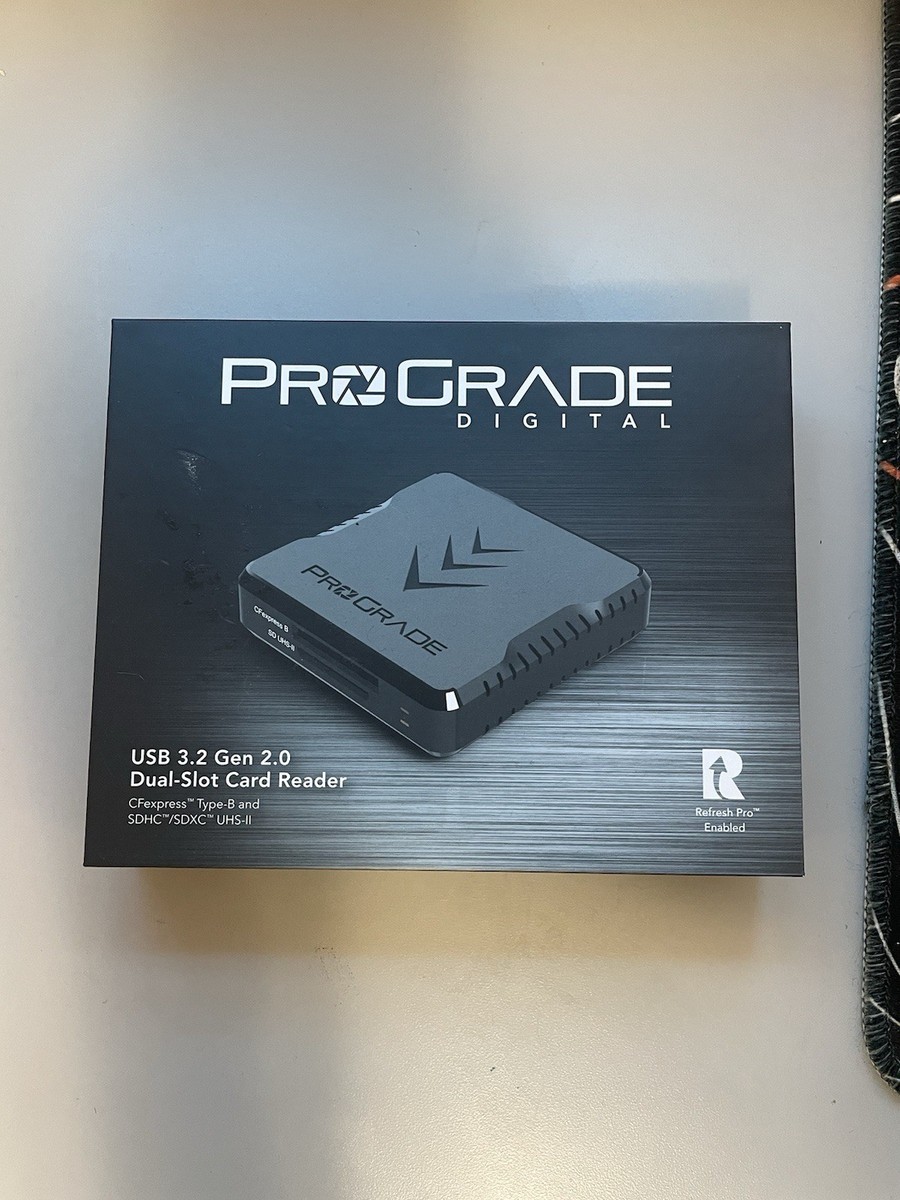 ProGrade Digital Dual Slot CFexpress Type B and SDXC/SDHC UHS-II