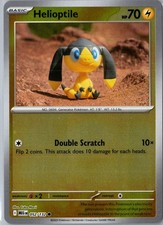Helioptile 52/132 2025 Mega Evolutions Base Reverse Holo Common NM