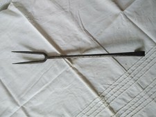 alte Fleischgabel; handgeschmiedet ; Ritter ; mittelalter; Outdoor