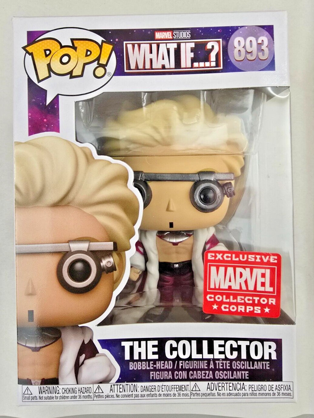 What If Marvel Collector Corps Funko Pop Vinyl Figure #893 New in Box