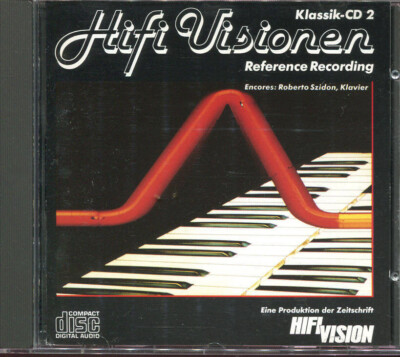 CD  HIFI VISIONEN  KLASSIK-CD 2  REFERENCE RECORDING  Robert Szidon  1987