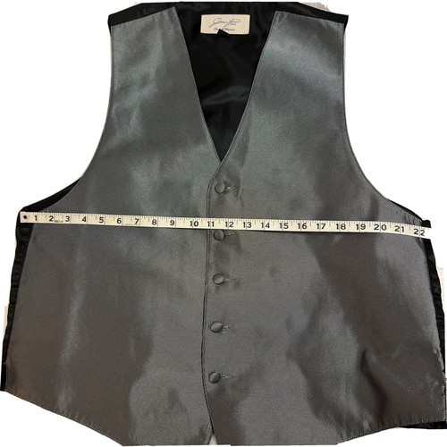 Tuxedo Vest Formal. Size Large. Men's Jean Yves Paris. - Picture 8 of 8