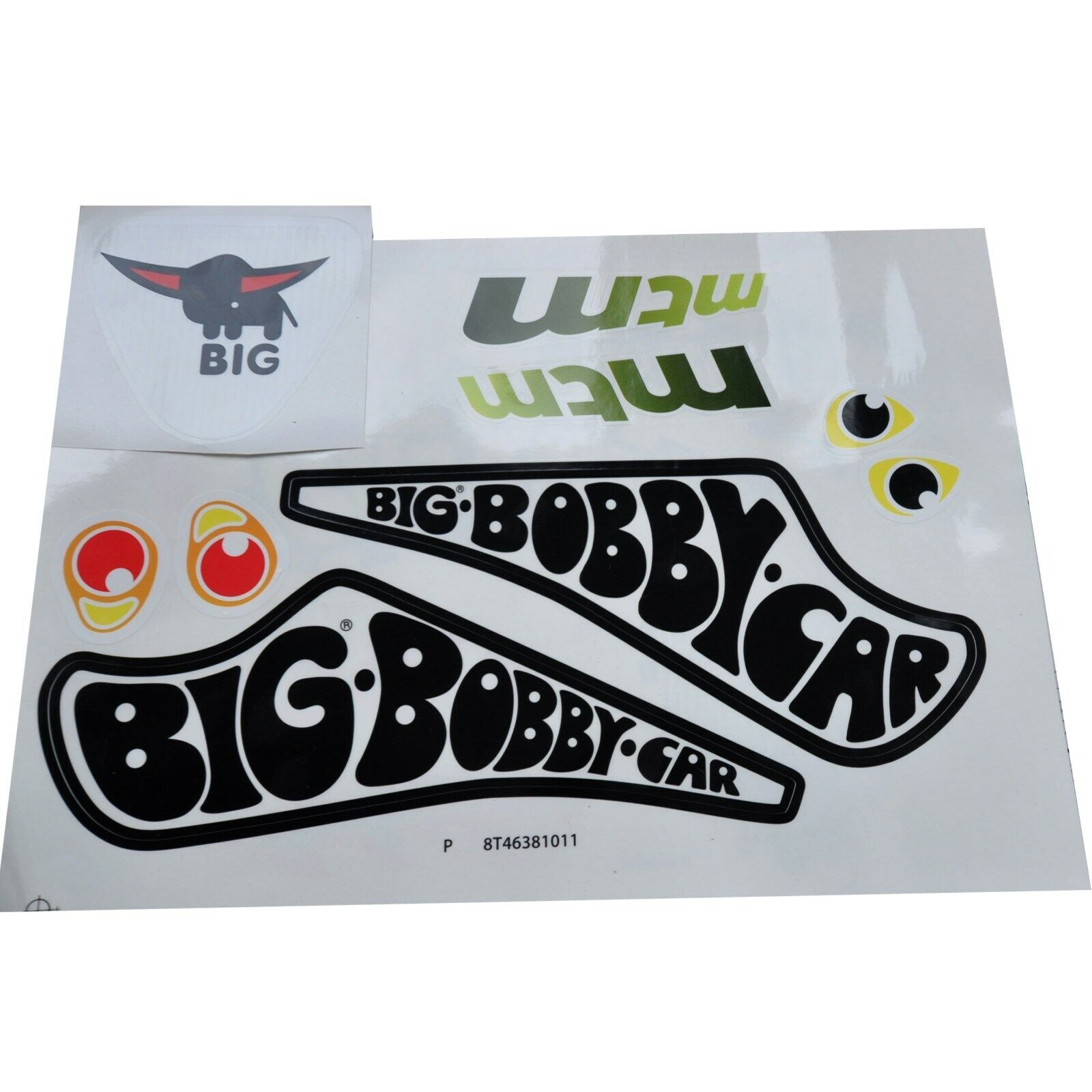 Big Bobby Car Classic Stickers Aufklebersatz Feuerwehr Fire Rescue