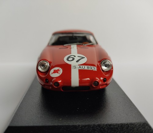 MEJOR 1:43 PORSCHE 356B CARRERA ABARTH GTL # 67 Rossfeld 1963 H. Müller nuevo - Imagen 3 de 6