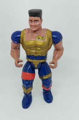 1993 BLASTER Double Dragon Tyco China figure No Face Mask Loose 4.5'' tall