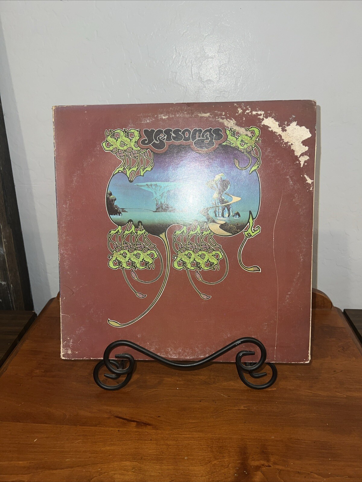 Yes Songs Vinyl 3 LP VINTAGE Accordion Cover With Booklet Atlantic SD 3-100 1973