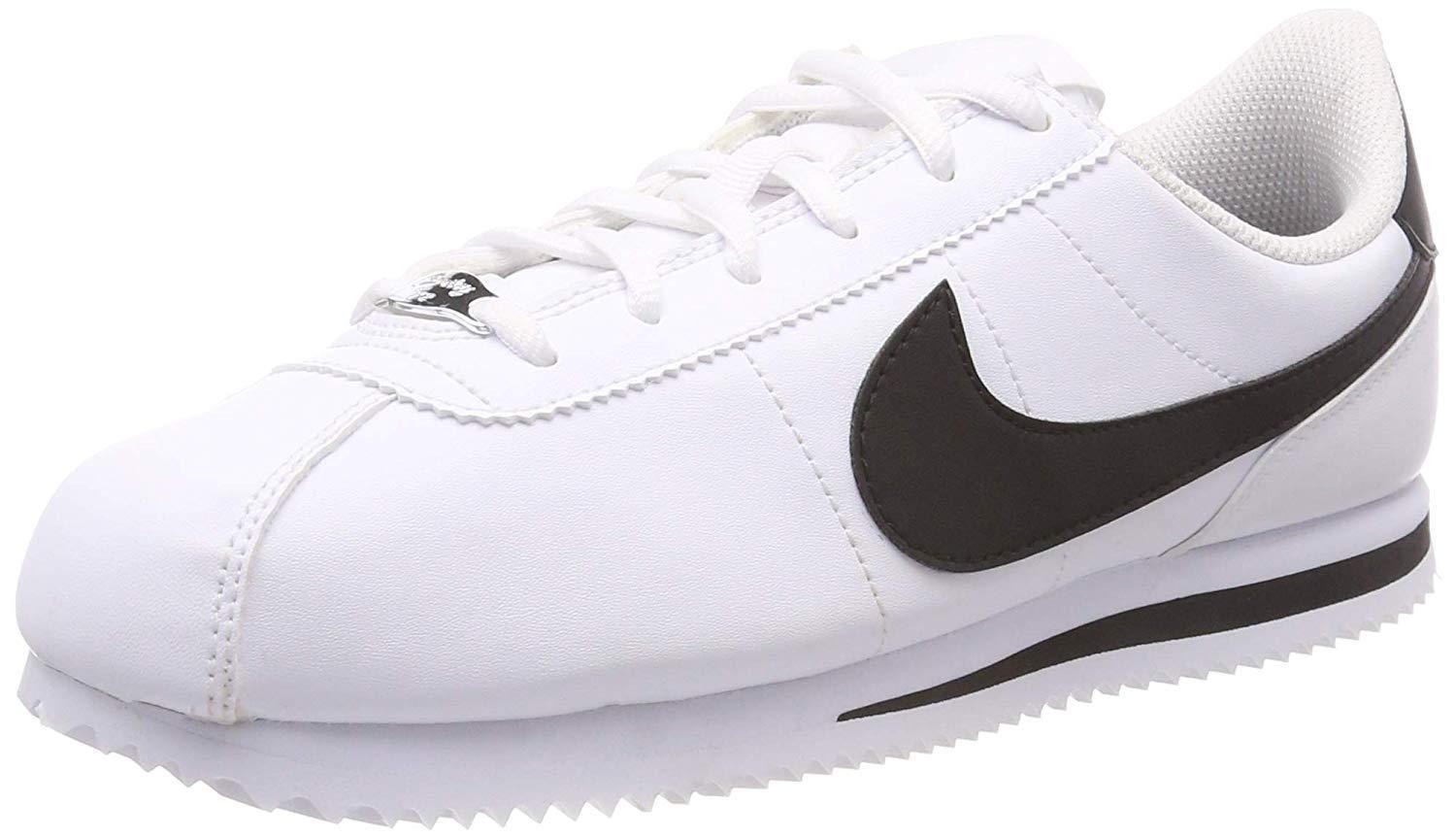 Кроссовки для больших детей Nike Cortez Basic SL Белый/черный (904764 102)
