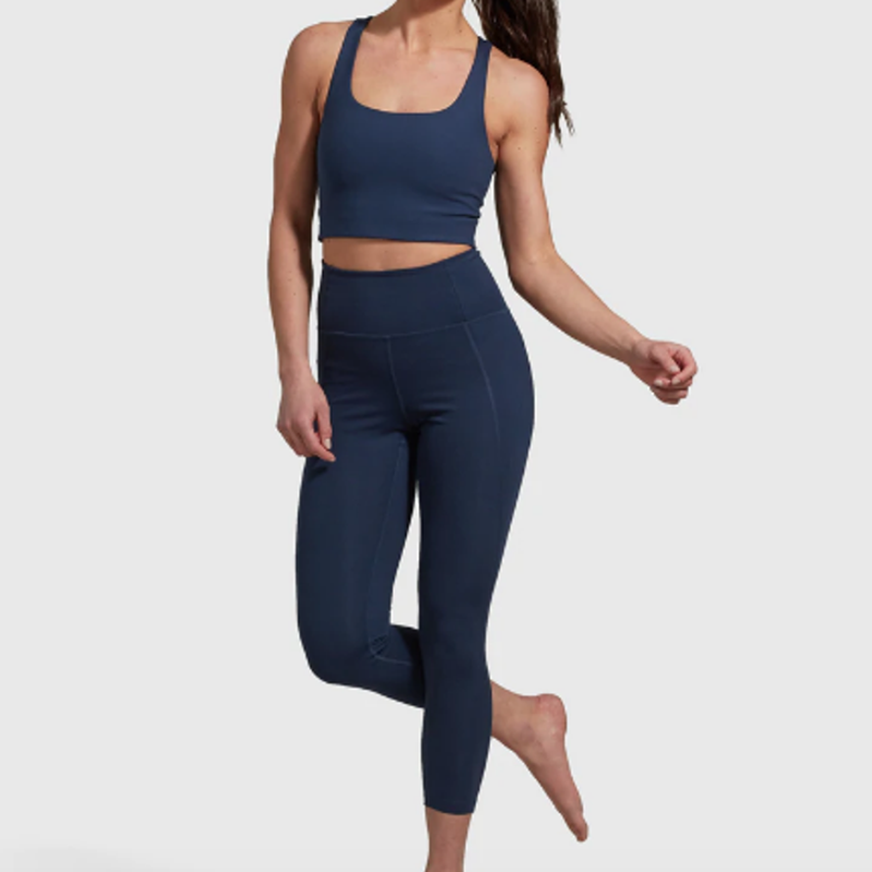Navy Blue Sports Leggings