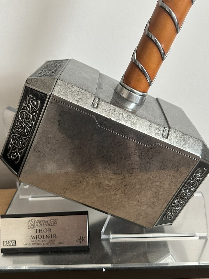 EFX Thor Hammer Mjolnir Marvel RARE 858/1000 eBay