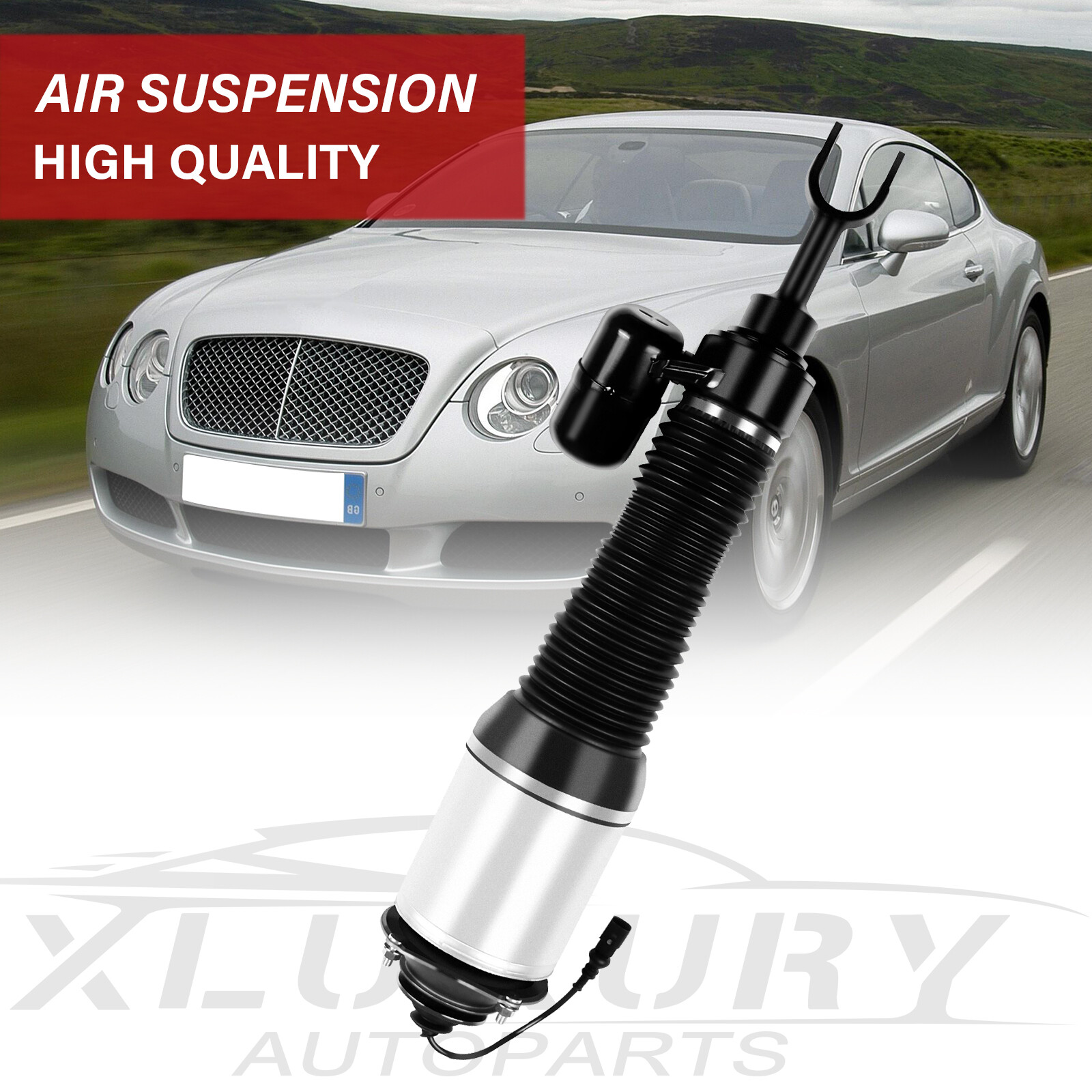 Front Right Air Suspension Spring Strut For 03-19 Bentley Continental Flying Spu