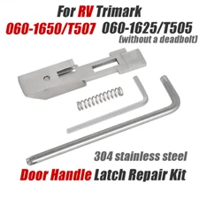 Door Handle Latch Repair Kit For RV Trimark 060-1650/T507 Door Handle 060-1625