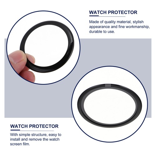 3 Pcs Watch Protective Film Full Coverage Protector Screen - Photo 10 sur 12