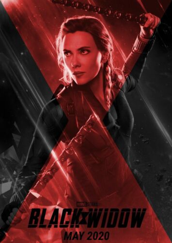 379317 Black Widow Movie Collector's Scarlett Johansson WALL PRINT POSTER DE - Picture 1 of 7