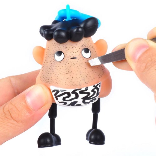 NEW Mr Plucky Toy, Hair Plucking Fidget Toy, Stress Relief Toy for Sensory GV - Picture 10 of 24