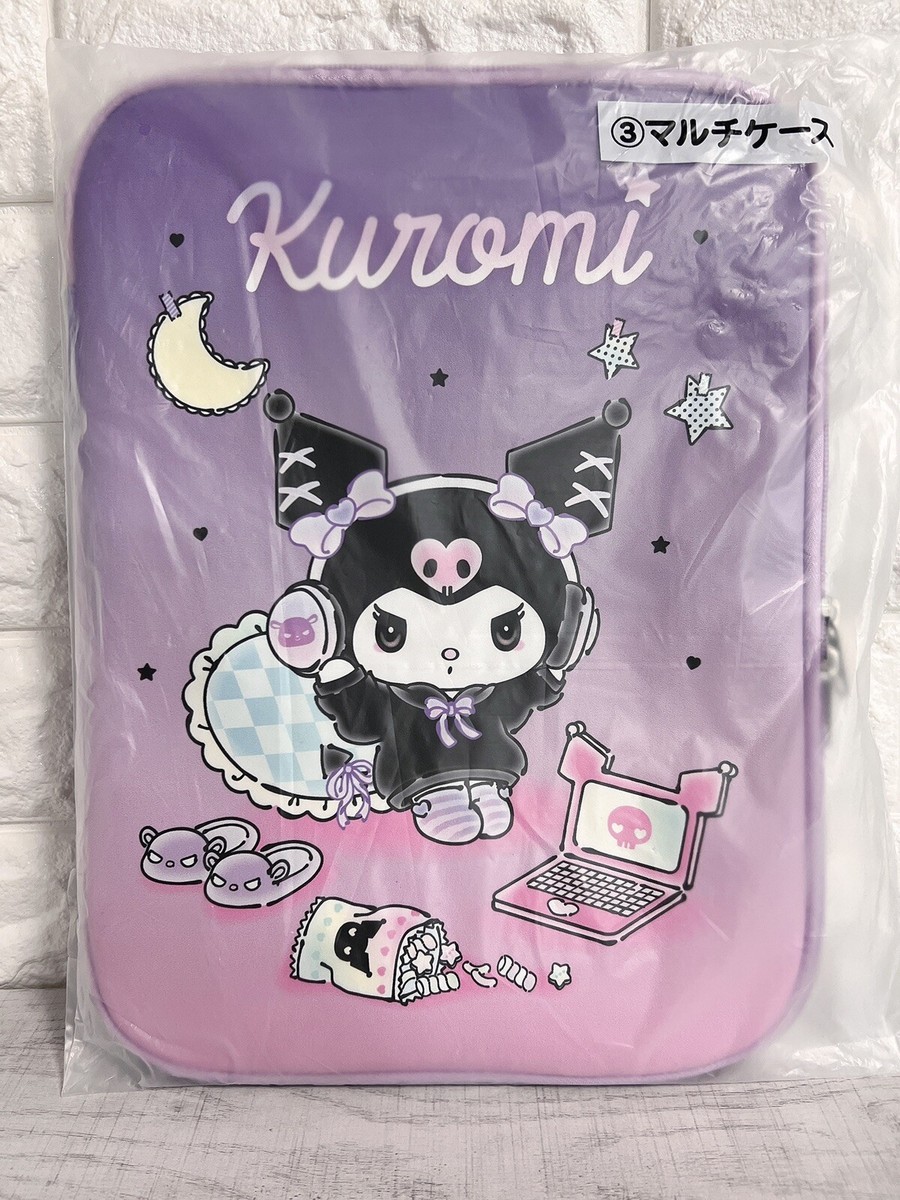 Sanrio Kuromi 2022 Ichibankuji Lottery Kuromi Mulch Case PC Tablet
