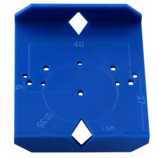 Concealed Hinge Jig Mounting Plate Drilling Jig for Cupboard Door
