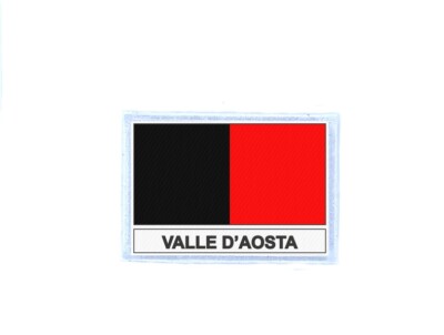 Italy Aosta Valley Flag Patch Badge