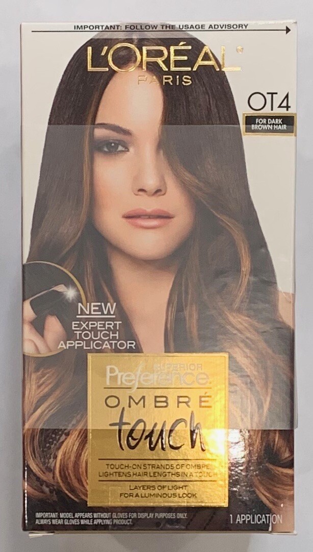 Loreal, Preference Ombre Hair Color, Touch OT4, For Dark Browns,&nbsp;