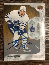 TREVOR MOORE 2019-20 Engrained Oak Rookie Autograph #83