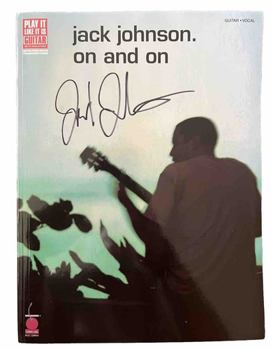 Jack Johnson On And On 2003 Signed CD And Guitar/Vocal Songbook Autographed New - Imagen 2 de 8