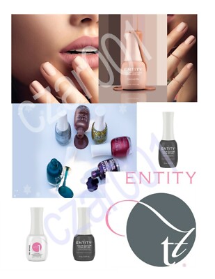 ENTITY One Color Couture Soak-off Gel Polish NEW -BASE/TOP/NU BOND/GEL -U PICK!