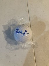 BILLY HORSCHEL SIGNED AUTOGRAPH GOLF BALL COA PGA TOUR GOLFER