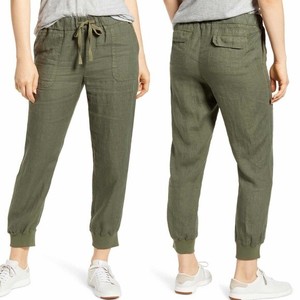 caslon linen jogger pants