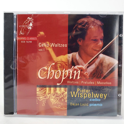 SEALED CD Chopin Cello Waltzes vol. 1 Pieter Wispelwey Dejan Lazic 