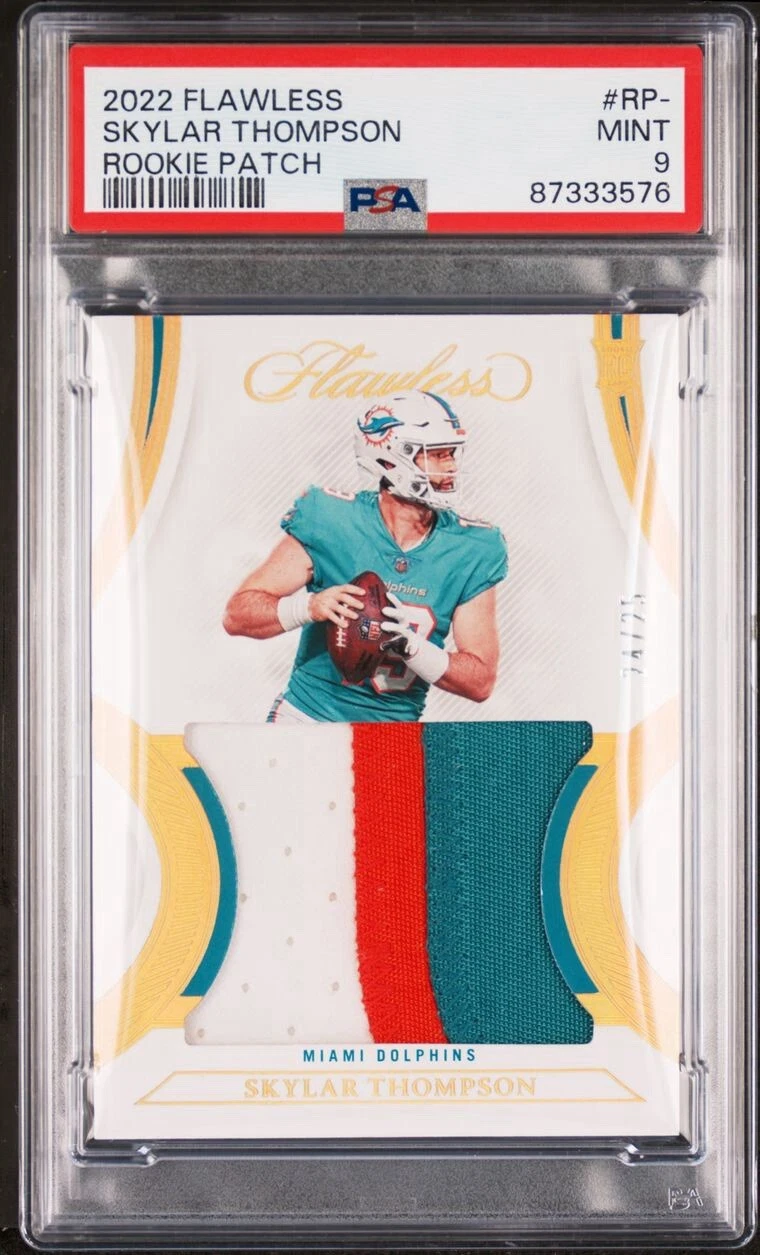 Skylar Thompson Panini Flawless Rookie Patches #RPST Base