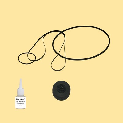 Kit 8 = Riemen Andruckrolle Öl für Grundig RPC 600 TP Compact System