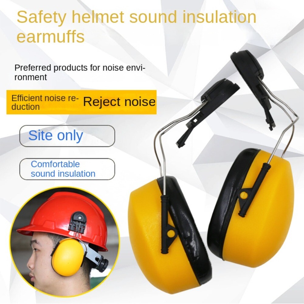 1pair Soundproof Industrial Ear Protectors Safety Hearing Protector