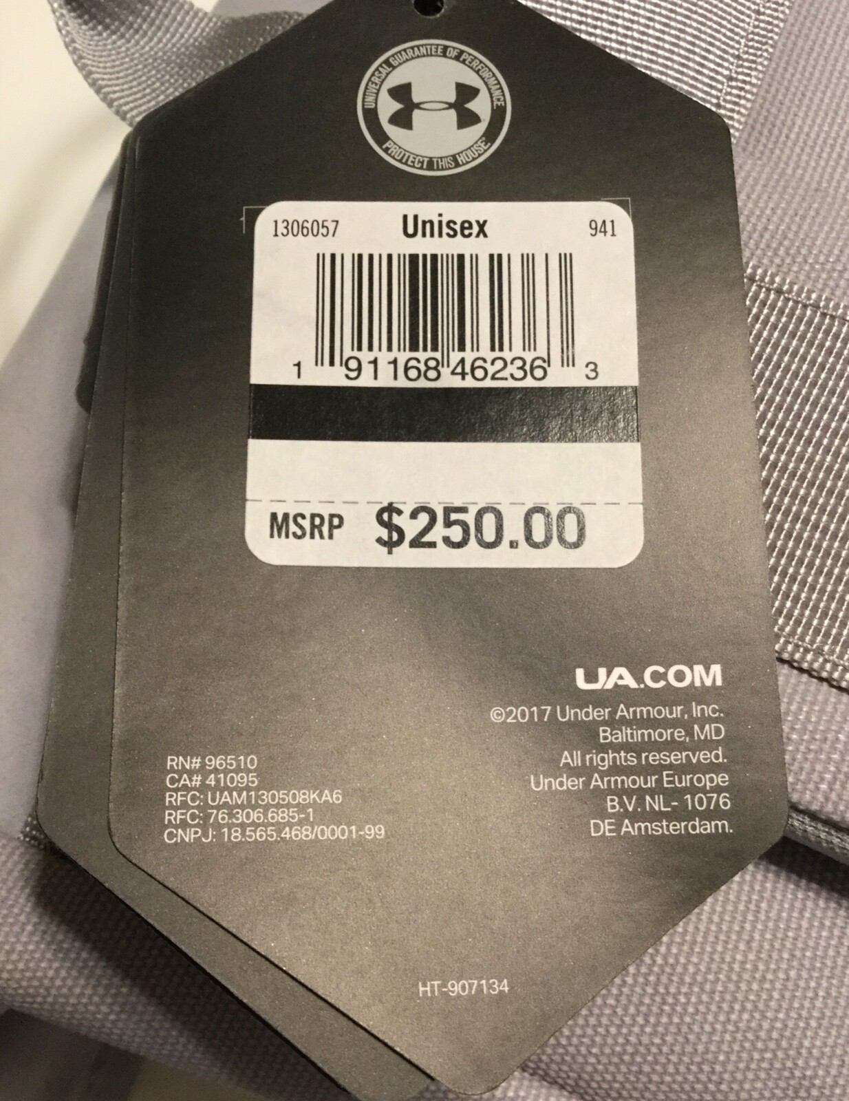 UNDER ARMOUR LEATHER BACKPACK Pro Series Stephen Curry Warriors Basketball Pack thumbnail 4