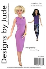 Weekender, A Doll Clothes Sewing Pattern for 16.5" RTB101 Body Dolls Tonner