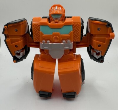 Rescan WEDGE Construction-Bot (Cement Mixer) Transformers Rescue Bots Academy